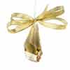ornament se SWAROVSKI ELEMENTS polygon 50mm v barv golden shadow