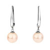 nunice ze SWAROVSKI ELEMENTS perla visc 10mm rosaline Ag 925/1000 krabika